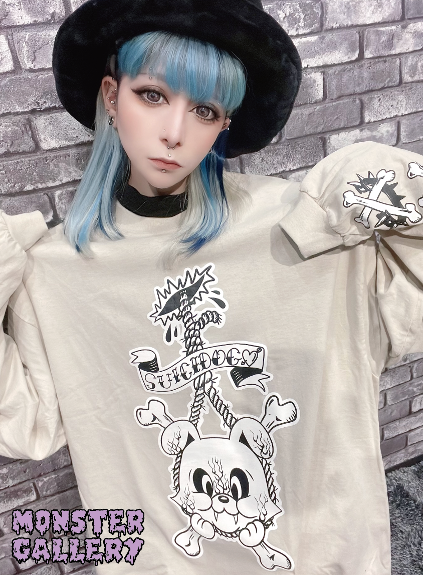 【Suicide Dog】Long Sleeveの商品着用画像