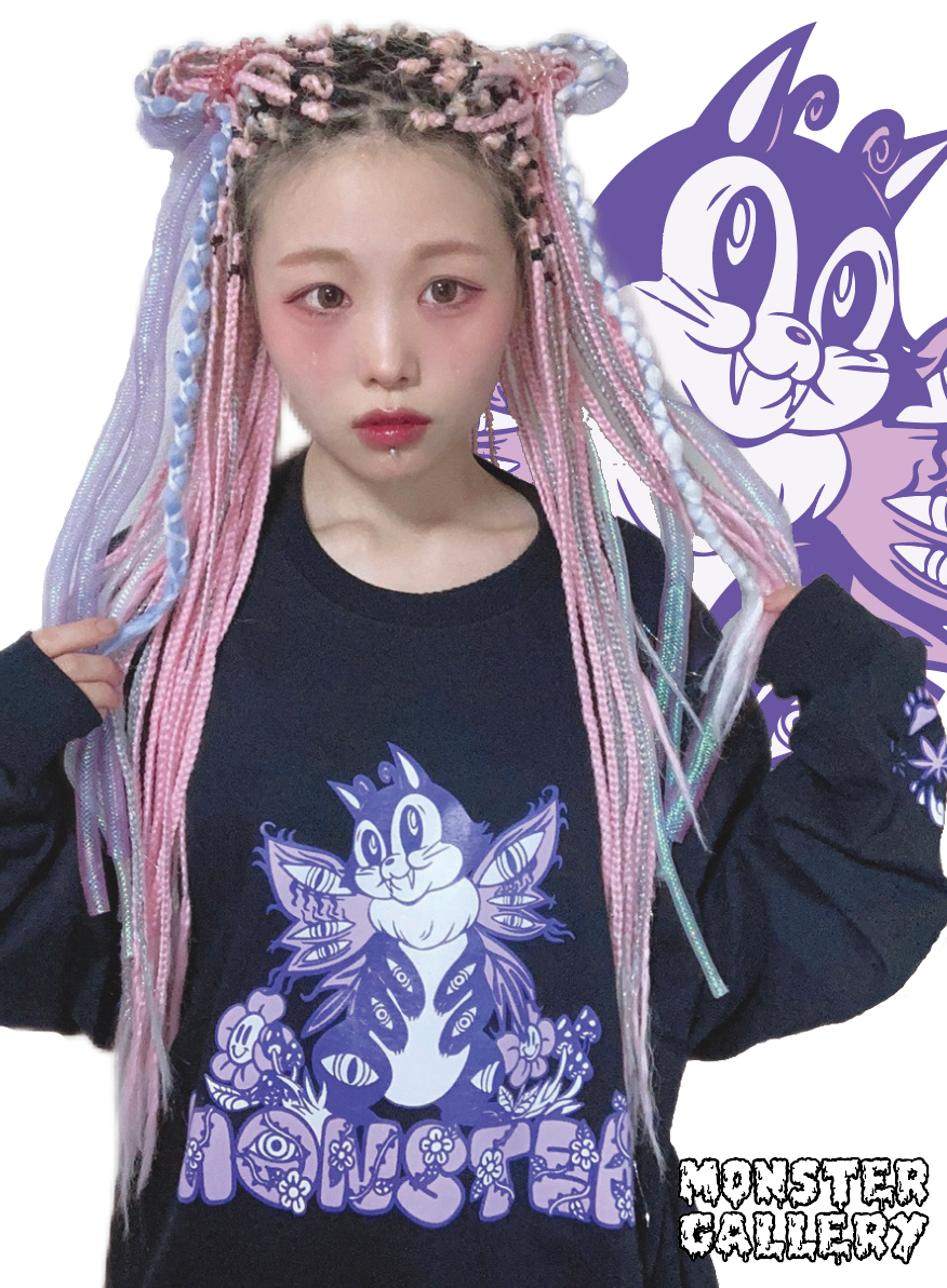 【MONSTAR WOOD】Long Sleeveの商品着用画像