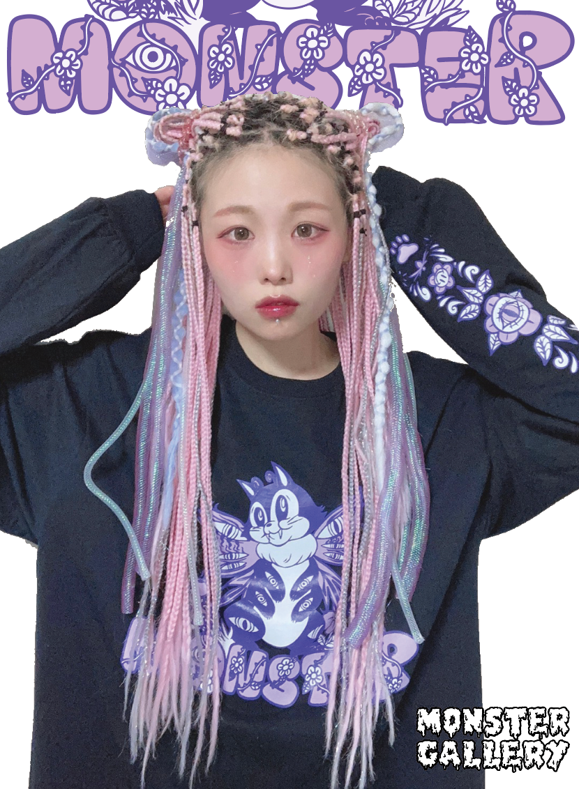 【MONSTAR WOOD】Long Sleeveの商品着用画像