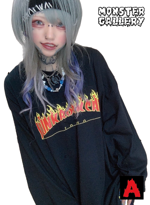 【JUNK ROCK】Long Sleeveの商品着用画像