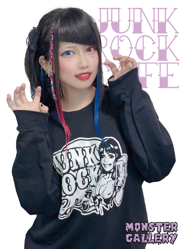 【JUNK ROCK】Sweatの商品着用画像