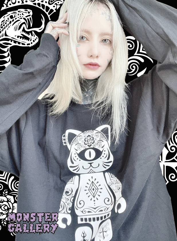 【CAT BLICK】Long Sleeveの商品着用画像