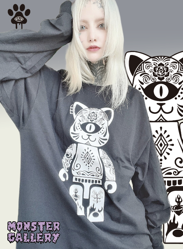 【CAT BLICK】Long Sleeveの商品着用画像