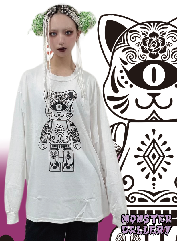 【CAT BLICK】Long Sleeveの商品着用画像