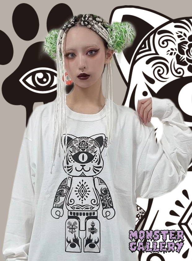 【CAT BLICK】Long Sleeveの商品着用画像