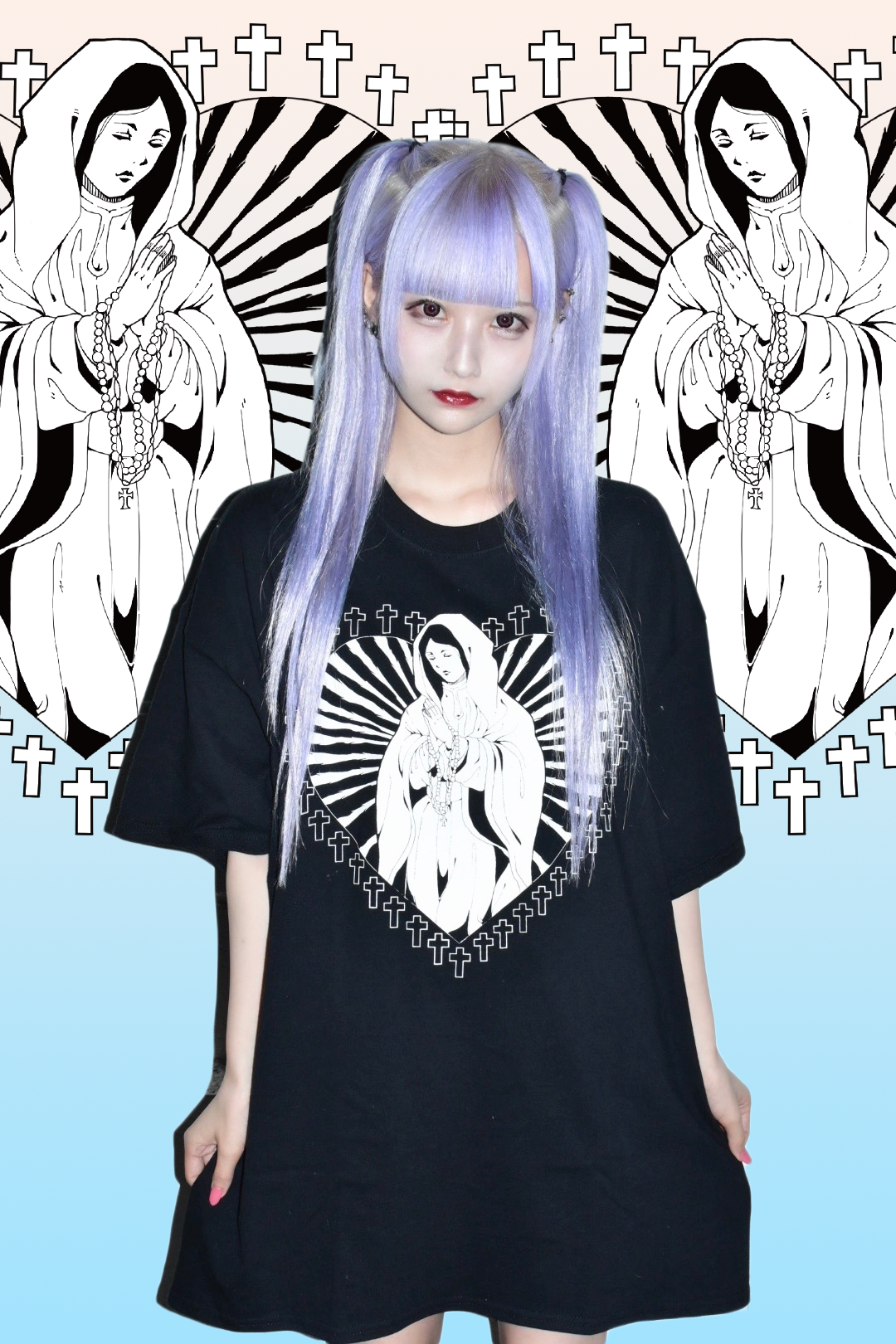 【HEART MARIA】T-shirtsの商品着用画像