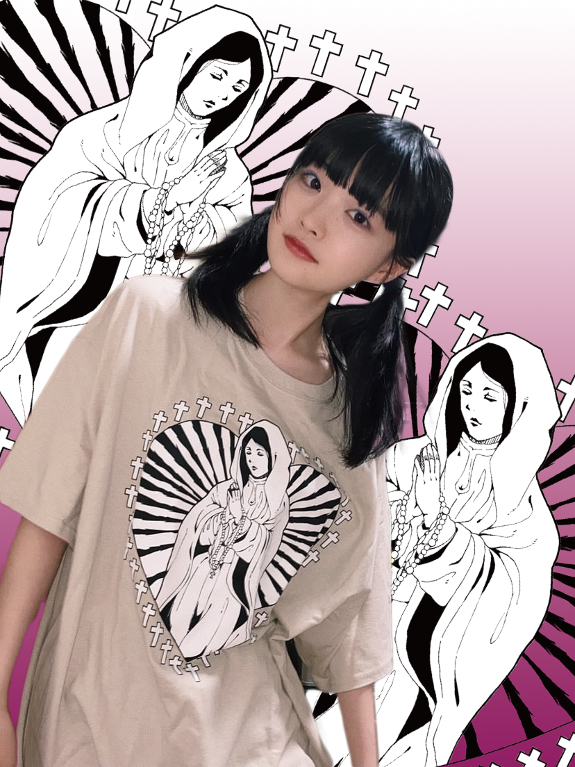【HEART MARIA】T-shirtsの商品着用画像