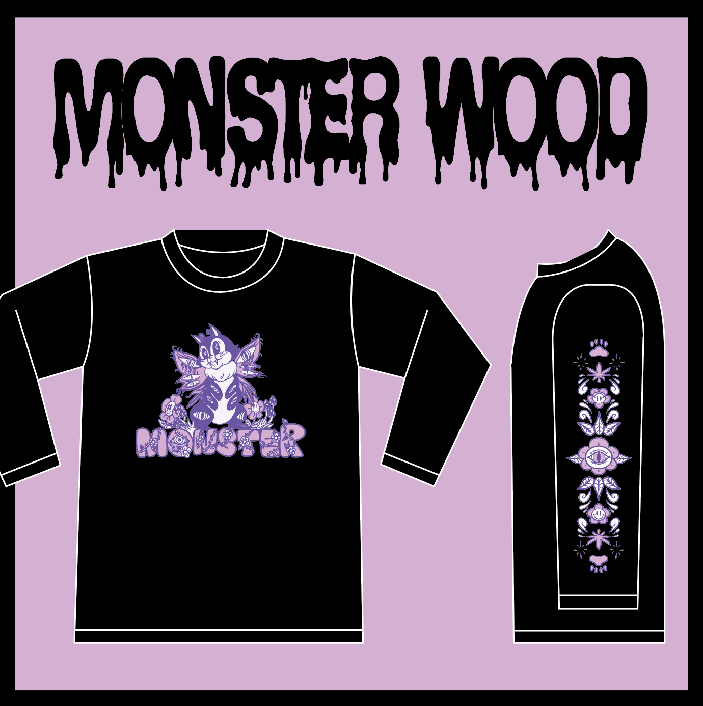 【MONSTAR WOOD】Long Sleeveの商品画像