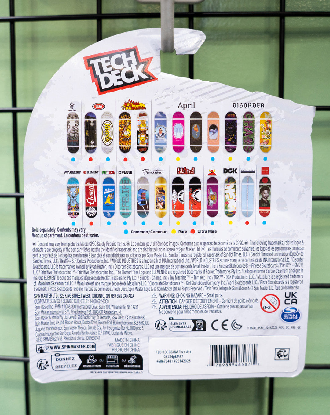 TECH DECK / SANTA CRUZ VOL.18 NINJA TURTLES – RESOLUTION OSAKA