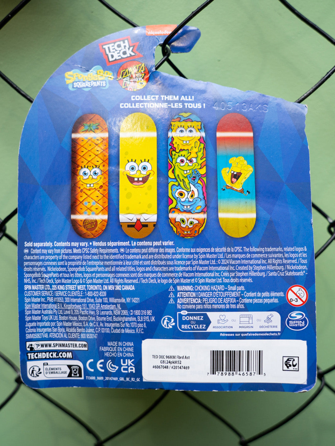 TECH DECK / SANTA CRUZ SPONGE BOB VOL.18 – RESOLUTION OSAKA