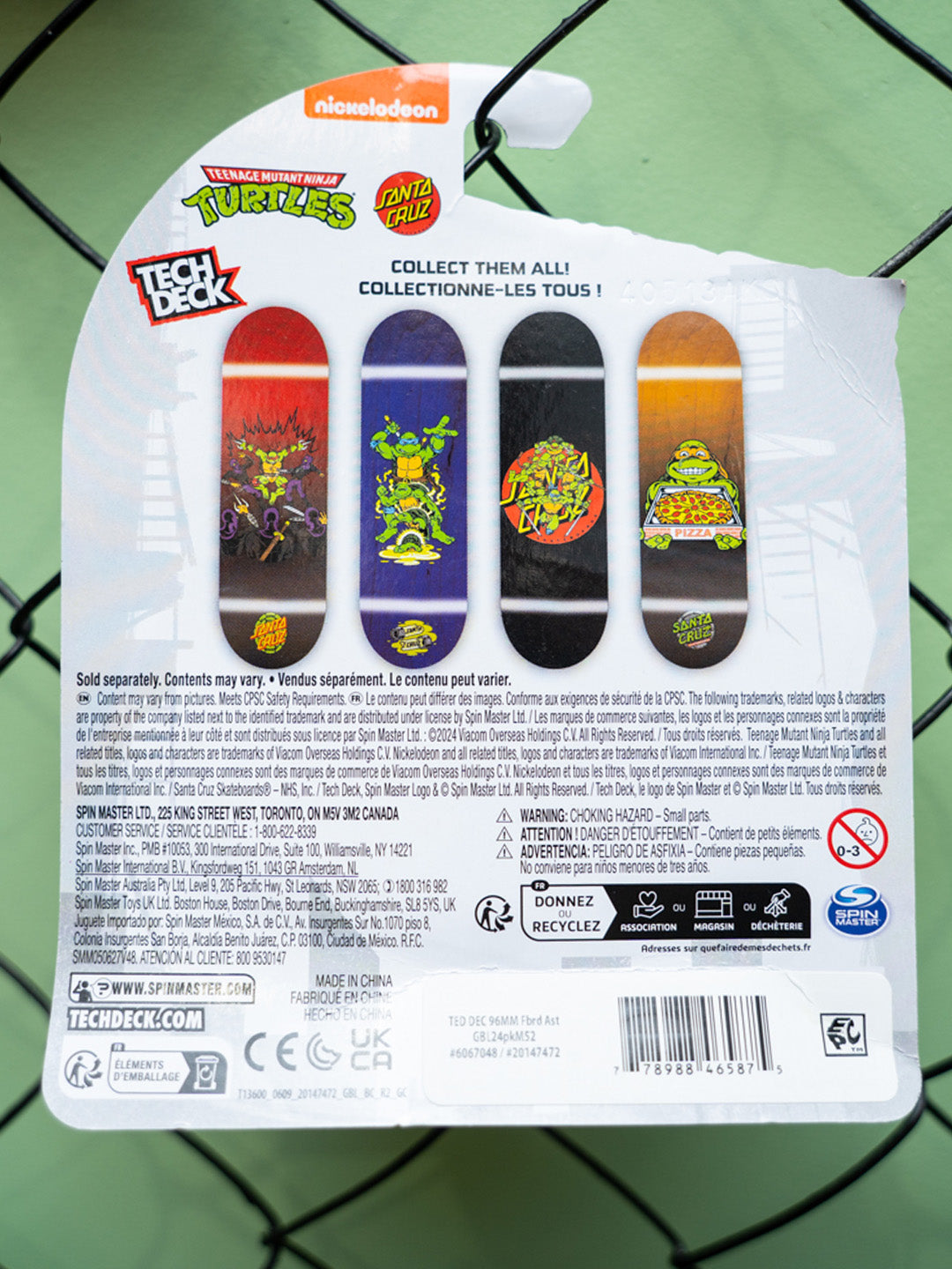 SANTA CRUZ サンタクルーズ ￼￼忍者タートルズ スケボーデッキ