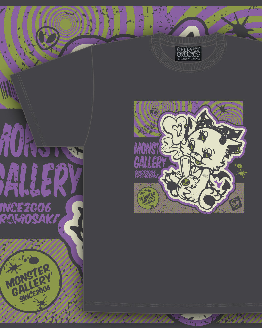 TROLL MONSTER TEE / NATURAL Lサイズ TROLL MONSTER TEE / NATURAL | 182