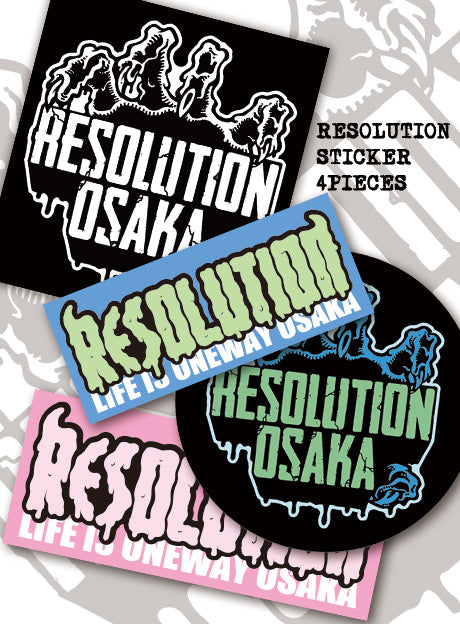 STICKER PACK – RESOLUTION OSAKA