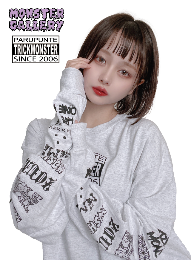 【MONSTER LOGO】Long Sleeveの商品着用画像