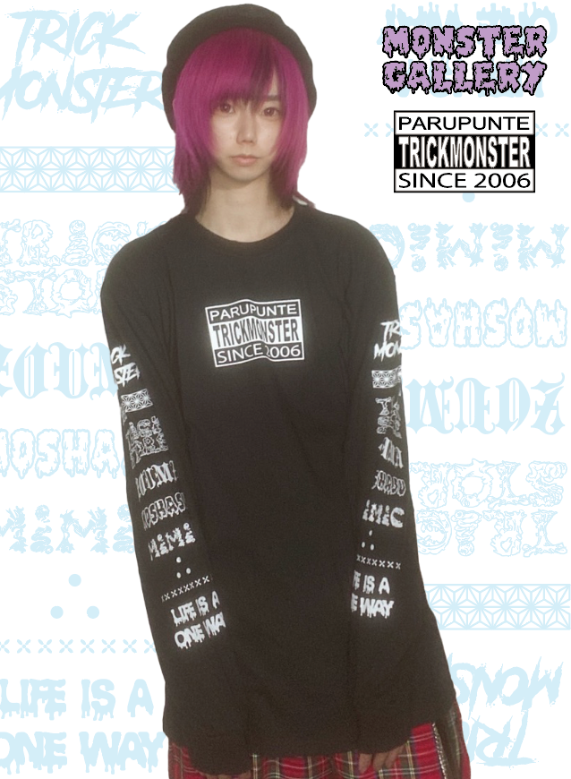 【MONSTER LOGO】Long Sleeveの商品着用画像