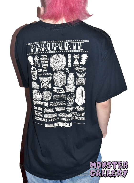 【PARUPUNTE ALL LOGO】T-shirtsの商品着用画像
