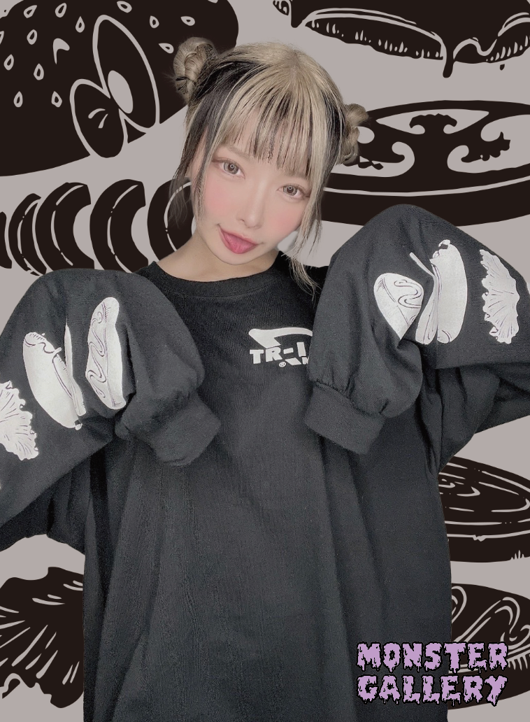 【TM BURGER】Long Sleeveの商品着用画像